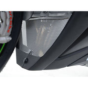 R&G Racing Black Downpipe Grill For 2011-2020 Kawasaki Ninja ZX10R ZX1000
