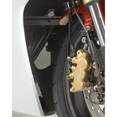 R&G Racing Black Downpipe Grill For 2011-2014 Honda CBR600F DG0005BK