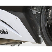 R&G Racing Black Downpipe Grill For 2012-2018 Kawasaki Ninja ZX6R ZX600R