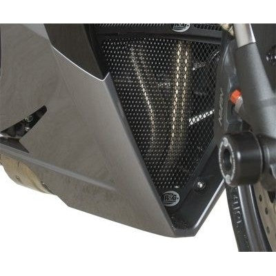 R&G Racing Black Downpipe Grill For 2013-2016 Triumph Daytona 675 ABS DG0014BK