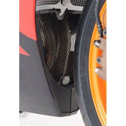 R&G Racing Black Downpipe Grill For 2013-2016 Honda CBR600RR DG0016BK