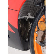 R&G Racing Black Downpipe Grill For 2013-2016 Honda CBR600RR DG0016BK