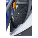 Parrilla de bajante negra R&G Racing para Yamaha YZF R3 2015-2018