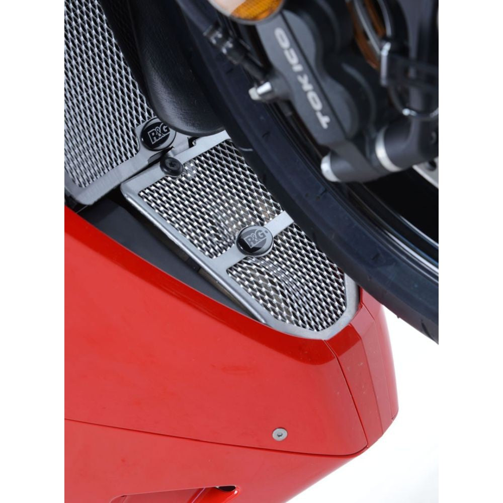 R&G Racing Black Downpipe Grill For 2017-2019 Honda CBR1000RR SP