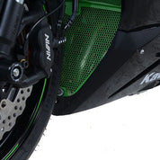 R&G Racing Green Downpipe Grill For 2019-2021 Kawasaki Ninja ZX6R ZX600F