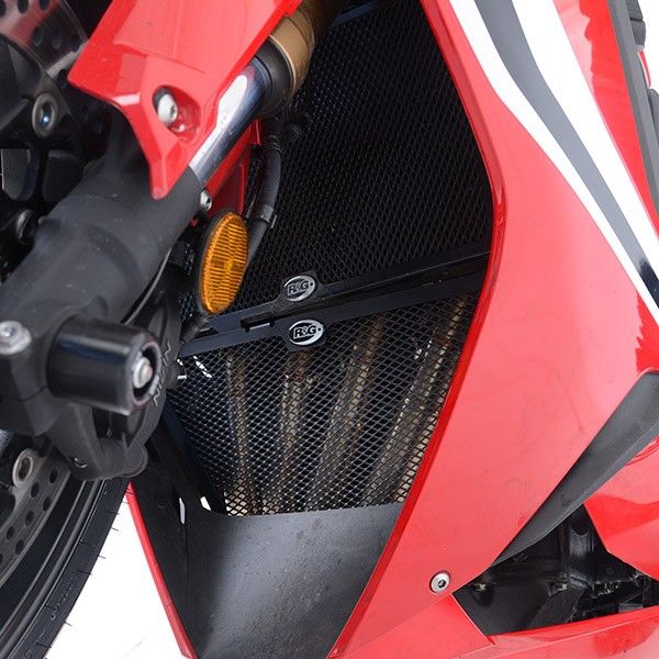 R&G Racing Black Downpipe Grill For 2019-2023 Honda CBR650R DG0033BK