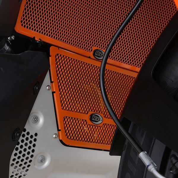 R&G Racing Black Downpipe Grill For 2022-2024 Husqvarna Norden 901