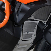 R&G Racing Black Downpipe Grill For 2022-2024 Husqvarna Norden 901