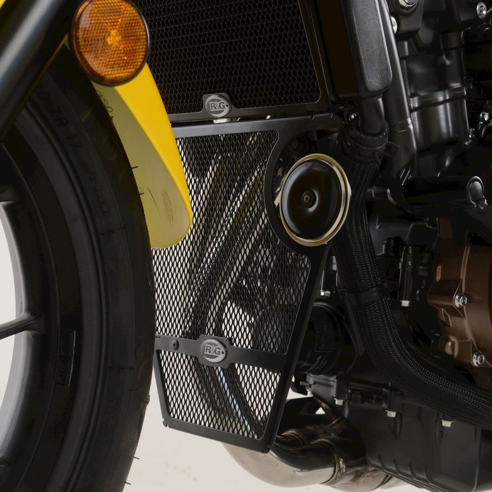 R&G Racing Black Downpipe Grill For 2019-2023 Honda CB500F DG0037BK