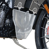 R&G Racing Silver Downpipe Grill For 2020-2024 Triumph Tiger 900