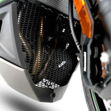 R&G Racing Black Pro Downpipe Grill For 2024-2024 Kawasaki Ninja 1000SX ZX1000