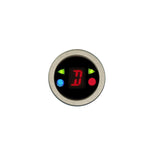 Round digital gear shift indicator with indicators, 1 1/2" diameter, red DGS-3-R
