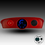 Conjunto de instrumentos digitales LED Intellitronix con placa frontal negra para camionetas Ford 61-66