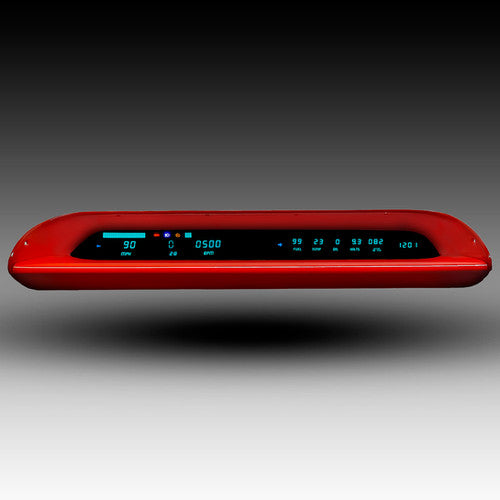 Intellitronix LED Digital Gauge Cluster Set With Black Faceplate For 63-64 Chevrolet Impala