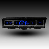 Conjunto de instrumentos digitales LED Intellitronix con placa frontal negra para Chevrolet Caprice/Impala 68