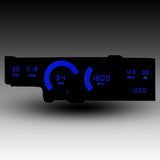 Conjunto de instrumentos digitales LED Intellitronix con placa frontal negra para Oldsmobile Cutlass (1978-1988)