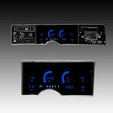 Intellitronix LED Digital Gauge Cluster Set With Black Faceplate For 74-76 Oldsmobile Delta 88