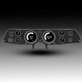 Intellitronix LED Digital Direct Fit Replacement Gauge Cluster Set With Black Faceplate For 70-81 Chevrolet Camaro