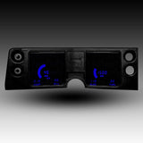 Intellitronix LED Digital Gauge Cluster Set With Black Faceplate For 68 Chevrolet Chevelle