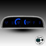 Intellitronix LED Digital Gauge Cluster Set With Black Faceplate For 60-63 Chevrolet Truck
