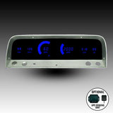 Conjunto de instrumentos digitales LED Intellitronix con placa frontal negra para camioneta Chevrolet Corvair 1964-1966