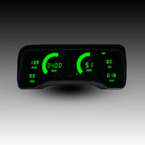 Intellitronix LED Digital Gauge Cluster Set With Black Faceplate For 97-2001 Jeep XJ