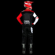 Motocross Jersey 242 O'Neal Element Warhawk Black / White Motocross Jersey