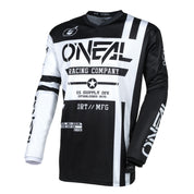 Motocross Jersey 242 O'Neal Element Warhawk Black / White Motocross Jersey