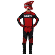 Motocross Jersey 242 O'Neal Element Racewear Black / Red Motocross Jersey