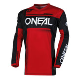 Motocross Jersey 242 O'Neal Element Racewear Black / Red Motocross Jersey