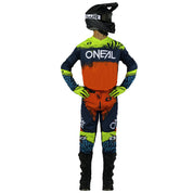 Motocross Jersey 242 O'Neal Element Shocker Blue / Orange Motocross Jersey