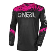 Motocross Jersey 242 O'Neal Element Shocker Black / Pink Motocross Jersey