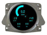 Intellitronix Teal OEM Replacement Digital LED Gauge Panel For Ford Bronco 1966-1977