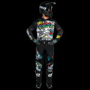 O'neal Element Rancid Motocross Pants -  Black / White - Youth