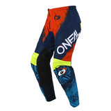 O'neal Element Shocker Motocross Pants -  Blue / Orange - Youth
