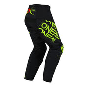 O'neal Element Static Motocross Pants -  Black / Neon