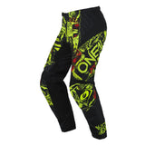 O'neal Element Attack Motocross Pants -  Black / Neon - Youth