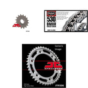 530 BMXR Chain Natural, Front & Rear Sprocket Kit for HONDA CBR1000RR 2008-2016