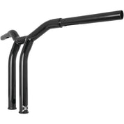 Burly Brand Dominator Bar 12" Raked Gloss Black - B12-6052B