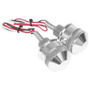Letric Lighting Grip Indicator Lights Polished/White/Amber