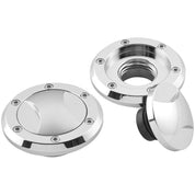 Bikers Choice Stroker Ratcheting Gas Cap For - 012058 Left Non-Vented