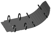 Cycra Speed Armor Skid Plate Black - 1CYC-6000-12