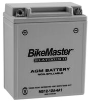 BikeMaster AGM 12V Platinum Battery For Honda SL350K Motosport 1969-1970 Grey