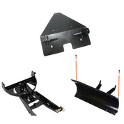 Denali Black UTV Snow Plow Kit For Can-Am Commander 1000 4X4 2010-2020