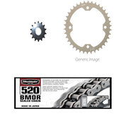 520 BMOR Chain,Front & Rear Sprocket Kit for YAMAHA YFZ450R SE 2009-2016