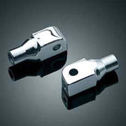 Kuryakyn Chrome Tapered Footpeg Adapters 8840
