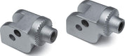 Kuryakyn Splined Adaptor Mounts for Cruisers Silver 8903