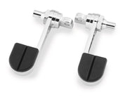 Harley FXDB Dyna Street Bob 2007-2014ISO Stirrups Male Mount Chrome by Kuryakyn