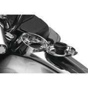 Kuryakyn Chrome Easy Fill Fuel Door 6998