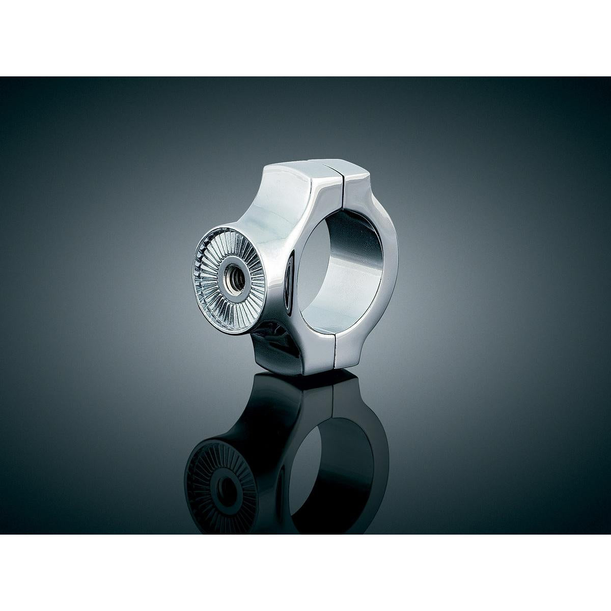 Yamaha XV1700AS Road Star S 08-13Vert Side Lic. Clamp Chrome for by Kuryakyn